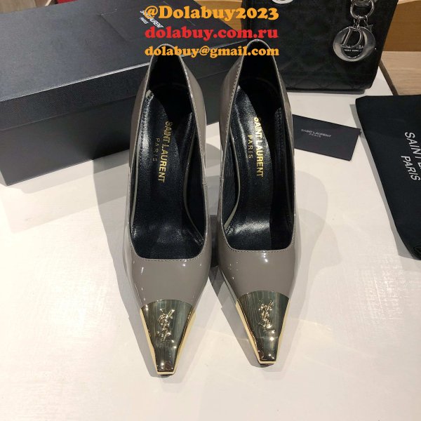 Top Quality SAINT LAURENT KNOCKOFF Pumps In Patent Leather