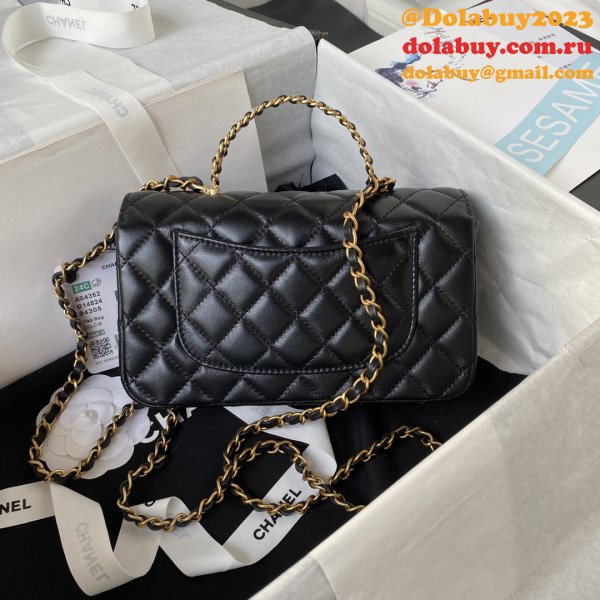 Luxury Replica Classic Flap Fashion AS4362 Black Bags