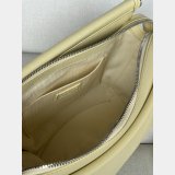 Top loewe Small Whisker bag in glazed calfskin light Yellow