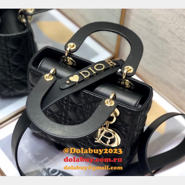 Luxury Christian Dior Lady Dior AAA+ 20CM Fake Bags