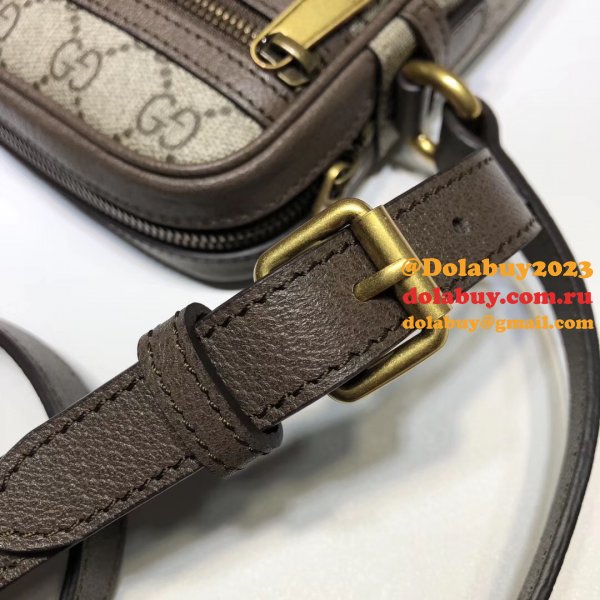 High Quality Gucci Replica GG Supreme Ophidia Shoulder 598127 Bag