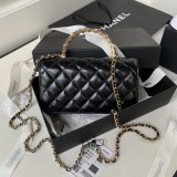 Designer Replicas AP3803 Clutches Shiny Perfect Chain Bag