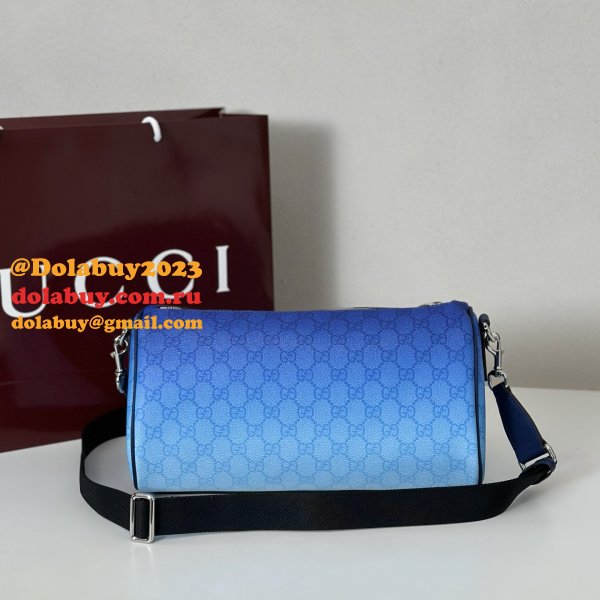 Top Quality Fake 839325 Gucci Chroma Small Cylinder Bag