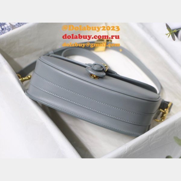 Best Replica Dior Bobby Bag Gray Box Calfskin