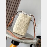 Loewe Square pocket Woven phone bag