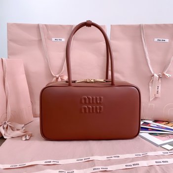 Miu Miu Leather Top Handle Bag 5BB172
