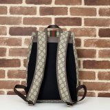 Men Gucci 792114 Ophidia Small GG Backpack Ebony Supreme Copy Bag