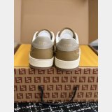 Fendi Match Suede Sneakers