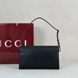 Gucci Horsebit Ristretto Medium Shoulder A0020Y Bag