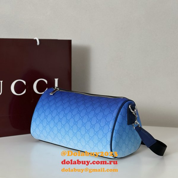 Top Quality Fake 839325 Gucci Chroma Small Cylinder Bag