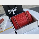 Wholesale Perfect CC Flap Caviar Leather Handbag 25cm