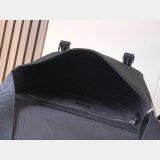 Medium Flex messenger in canvas and suede
