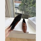 Saint Laurent Paris flat leather loafers