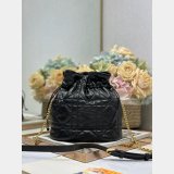 Top Quality Dior Montaigne Drawstring Bucket Bag Small/Mini