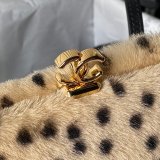 Pony Hair Cheetah Print Pretty CC Clutch AP5360 Bag