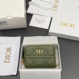 dior Jolie Glycine zip wallet S5034