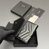 CASSANDRE MATELASSE small envelope wallet in grain leather