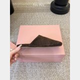 Buy Perfect Best Miu Miu Suede mules