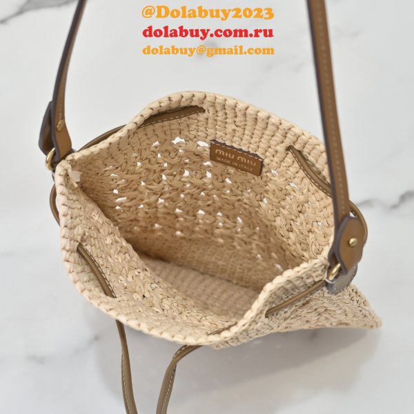 Top Quality MIUMIU Lucky Woven Bag 5ND016