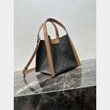 Celine Small Cube In Triomphe Canvas Natural 124182 Bag