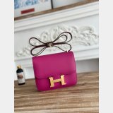 Best Hermes handmade Stiching Constance Bag 18CM