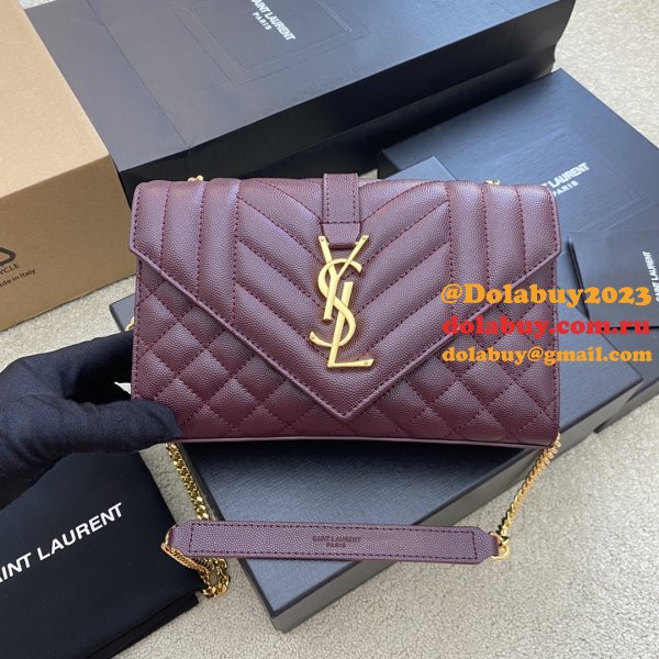YSL Envelope Wallet on Chain WOC 620280 Bag