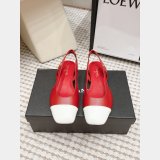 CC Flat Calf Leather Slingbacks Shoes