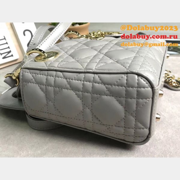 AAA+ Christian Lady Dior Handbags Online Purchase MINI 17CM