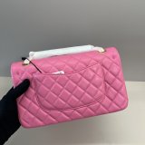 High Quality CC FLAP Lambskin Handbags 25CM