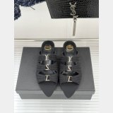 Top Quality YSL EMILIE mules in satin crepe Flat
