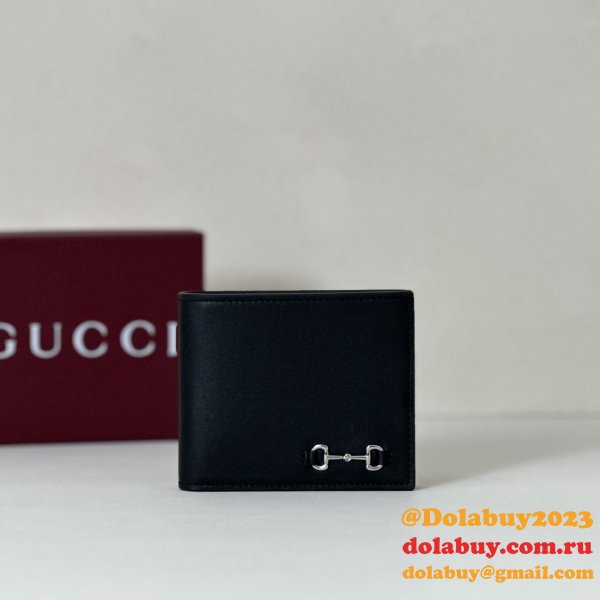 Gucci Card Case Horsebit Bi-fold Wallet 1:1 846952/846950/846951/846954