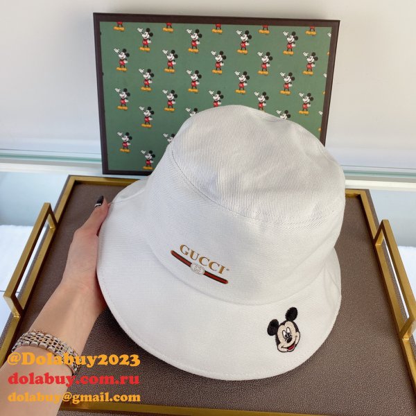 Cheap Gucci Mickey fisherman hat