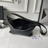 Perfect 1:1 Hobo Shiny AS6138 Black Bag