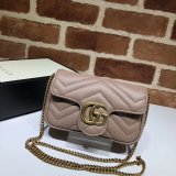 Gucci Marmont Fashion Mini Chevron bag 476433