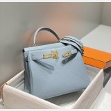 Buy Designer Replica Hermes Kelly 25/28CM Togo Bags Online