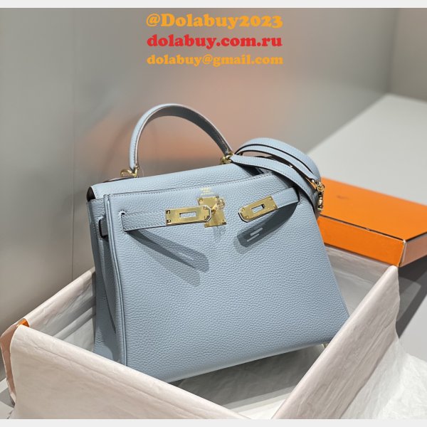 Buy Designer Replica Hermes Kelly 25/28CM Togo Bags Online