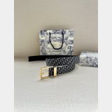 Christian Dior Micro Dior Oblique Jacquard belt 35mm