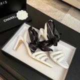 CC 26 Lambskin And Silk high heel Sandals