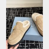 2026 prada Suede mules