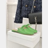 Dior 26 Flat Mule Patent Cowhide