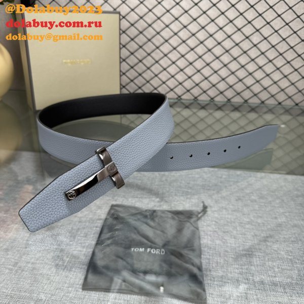 TOM FORD Reversible T Men Belt 38mm