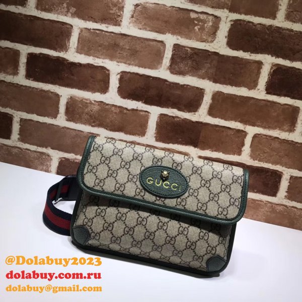 Designer Gucci Neo Vintage GG Supreme belt Replica 493930 bag