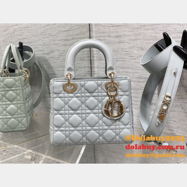 Luxury Christian Dior Lady Dior AAA+ 20CM Fake Bags