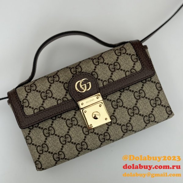 Ophidia 1:1 Mirror Ebony Supreme 772314 Inspired Gucci Bag