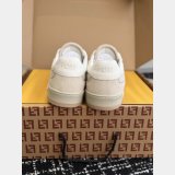 Fendi Match Suede Sneakers