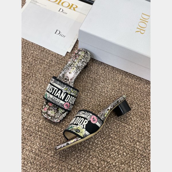 Top Quality DIOR Dway Slide Women Shoes