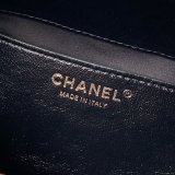 Perfect 1:1 Hobo Shiny AS6138 Black Bag