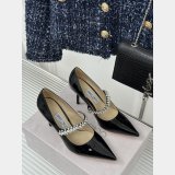 Jimmy Choo Bing Pumps with crystals