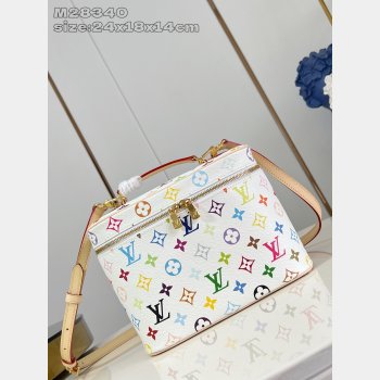 Louis Vuitton LV x TM Nice Monogram Multicolor White M28340 Bag