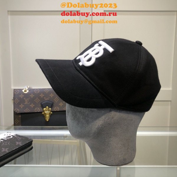 Fake Burberry Hats Replica Black Sales Online